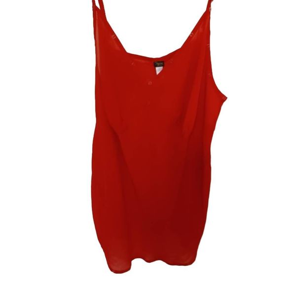 Passion Other - Passion Lingerie Spaghetti Straps Adjustable Red Size 3X